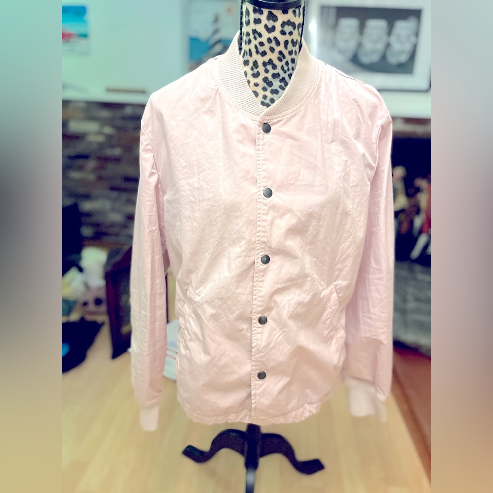 Save Khaki United S.K.U. Pink Camo Cotton Ripstop Jacket Top Size M